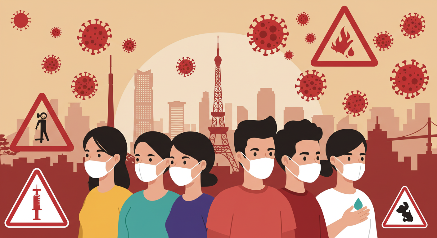 東京都内の麻疹感染に関する情報